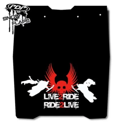 2013+ Ski Doo Renegade X, X-RS, Summit moto de nieve aleta de nieve por PDP SF-XMSL2R68 Foto 1 de 4