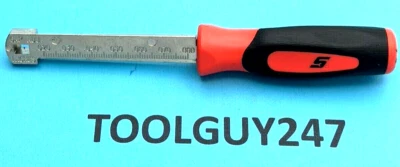 HERRAMIENTAS ENCAJABLES EE. UU. BUJÍA DE BOLSILLO CALIBRE DE RAMPA MANGO NARANJA FBP2 ORG Foto 1 de 4