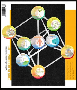 BELGIUM - 2007 THIS IS BELGIUM 5th series SCIENCE SG#MS4136 - MIN. SHEET MINT NH - Picture 1 of 4