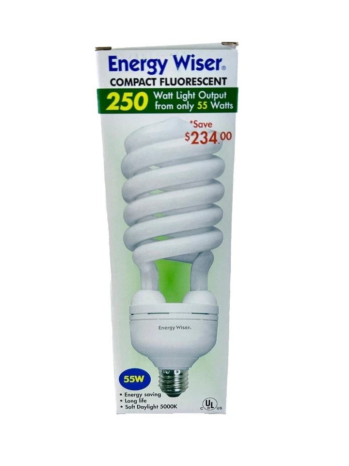 Energy Wiser Twist CFL Compact Fluorescent Soft Daylight 55W 3450 Lumens E26 - Image 1 of 4