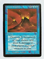 MTG - Volcanic Eruption - Beta - MP/HP