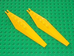 2 x LEGO Bright Light Orange Hinge Plate 3x12 ref 57906 / Set 70146 70144 - Imagen 1 de 1