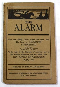 1910 THE ALARM: BRITISH INVASION CONNECTICUT-Limited Edition-New Canaan - Imagen 1 de 4