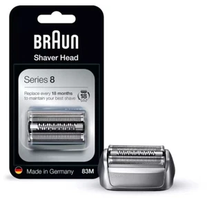Braun 83M Series 8 Replacement Foil and Cutter Cassette Silver Electric Shavers - Picture 1 of 1