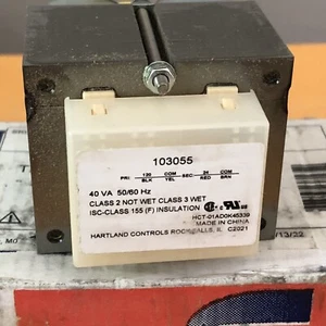 REZNOR 103055, 24V 40VA 120V 50/60hZ Trafo RZ103055 HVAC - Bild 1 von 7
