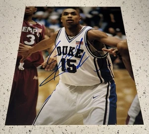GERALD HENDERSON SIGNED 8X10 PHOTO DUKE BLUE DEVILS BASKETBALL AUTOGRAPH 🏀😈🏀 - Picture 1 of 1