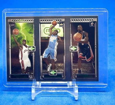 2003 Topps Matrix Lebron James Rookie, Carmello Anthony, Dwyane Wade NM UNGRADED - Image 1 of 2