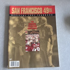 1991 SAN FRANCISCO 49ers JAHRBUCH Fußballprogramm - Bild 1 von 1