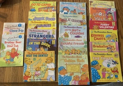 The Berenstain Bears Books Lot Of 19 Kids Picture Book Vintage Classroom Library - Image 1 of 4