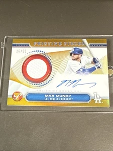 2024 Pristine Max Muncy #PPAR-MM piezas prístinas reliquia automática oro/50 - Imagen 1 de 11