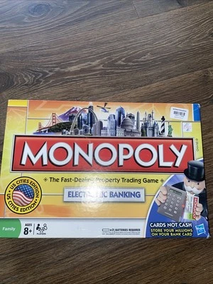 Monopoly Electronic Banking Board Game Complete - Image 1 of 3
