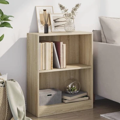 vidaXL Libreria Rovere Sonoma 60x24x76 cm in Legno Multistrato - Immagine 1 di 4