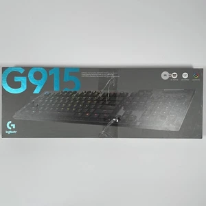 Logitech G915 LIGHTSPEED RGB Mechanical Gaming Keyboard, Low Profile Switches - Afbeelding 1 van 8