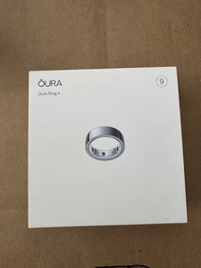 BRAND NEW SEALED Oura Ring 4 Smart Ring Size 9 Activity Tracker, 4th Gen Silver - Picture 1 of 3