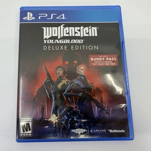 Wolfenstein Youngblood Deluxe Edition PS4 CIB testato Sony PlayStation 4 - Foto 1 di 5