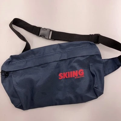 Revista Esquí Años 90 Promocional Regalo Cinturón Pack Azul Foto 1 de 4