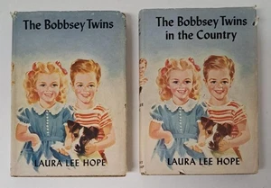 The Bobbsey Twins and In The Country by Laura Lee Hope 2 Children Series Books - Imagen 1 de 8