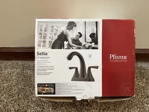 Pfister Bathroom Faucet Tuscan Bronze Finish Centerset Selia LF-048-SLYY W2 - Picture 1 of 14