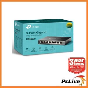 TP-Link TL-SG108E 8 Port Gigabit Easy Smart Switch 1000Mbps Network Management