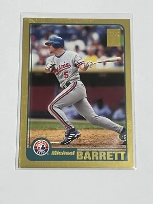 Michael Barrett 2001 Topps 50th Gold #179 (NM/MT) 1795/2001 - Image 1 of 2