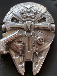 1/2 kilograma!!  Ręcznie wylewana sztabka srebra „sokół” Star Wars 999fs gwarantowana .VL