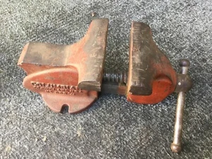 VINTAGE COLUMBIAN PENNYPINCHER NO. D53½ VISE 3-1/2” JAWS ALL ORIGINAL USA - Picture 1 of 7