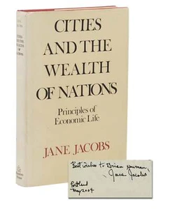 Cities and the Wealth of Nations SIGNED by JANE JACOBS ~ First Edition 1st 1984 - Picture 1 of 9