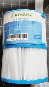 Produce Typ S1 Filterkartusche kompatibel mit Intex Spa Filterpumpen  - Bild 1 von 2