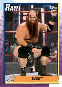 2021 WWE Topps Heritage #18 Ivar Wrestling Card - Picture 1 of 1