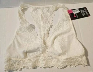 Maidenform Size Small White Lacey Pullover Bra - Picture 1 of 6
