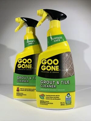 (Lote de 2) Limpiador de lechada y azulejos Goo Gone 2054A, spray gatillo, 28 OZ Foto 1 de 2