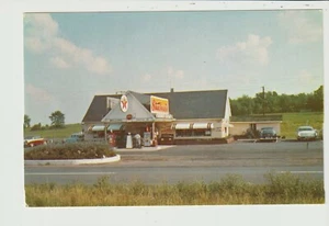 POSTKARTE STUCKEY'S PECAN SHOP & TEXACO SERVICE STATION WARRENTON VIRGINIA - Bild 1 von 2