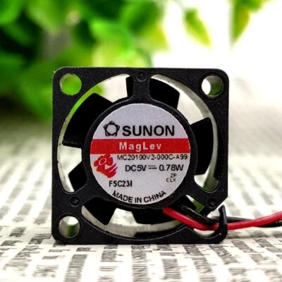 1 pcs SUNON MC20100V2-000C-A99 2CM 5V 0.78W 2010 Mini Cooling Fan - Image 1 of 2