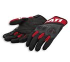 Ducati Spidi Buzzer C3 Summer Leather Textile Gloves Black New 2021