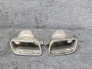 JUEGO PUNTAS SILENCIADOR ESCAPE PARACHOQUES TRASERO MERCEDES W218 E400 CLS63 CLS550 OEM - Imagen 1 de 4