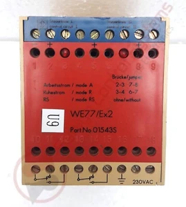 AMPLIFICADOR INTERRUPTOR PEPPERL FUCHS WE77/Ex2 - Imagen 1 de 8