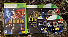 🎮👽 2011 RockStar Games L.A. Noire Microsoft Xbox 360 Complete 3 disc 👽🎮