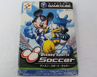 Disney Sports Soccer Nintendo Gamecube GC Japanese Video Game in Box Tested - Image 1 of 4