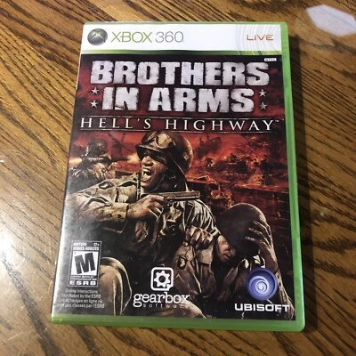 Brothers in Arms: Hell's Highway Microsoft Xbox 360 Disc And Case Tested - Image 1 of 3