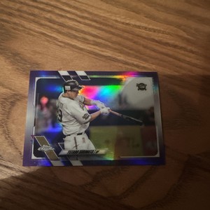 2021 Topps Chrome Yutaro Sugimoto Purple Refractor /299 Japanese Text