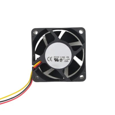 Cooling fan AFB0624EH for Delta Double ball bearing 60*60*25mm 3pin 24V 0.36A - Image 1 of 4
