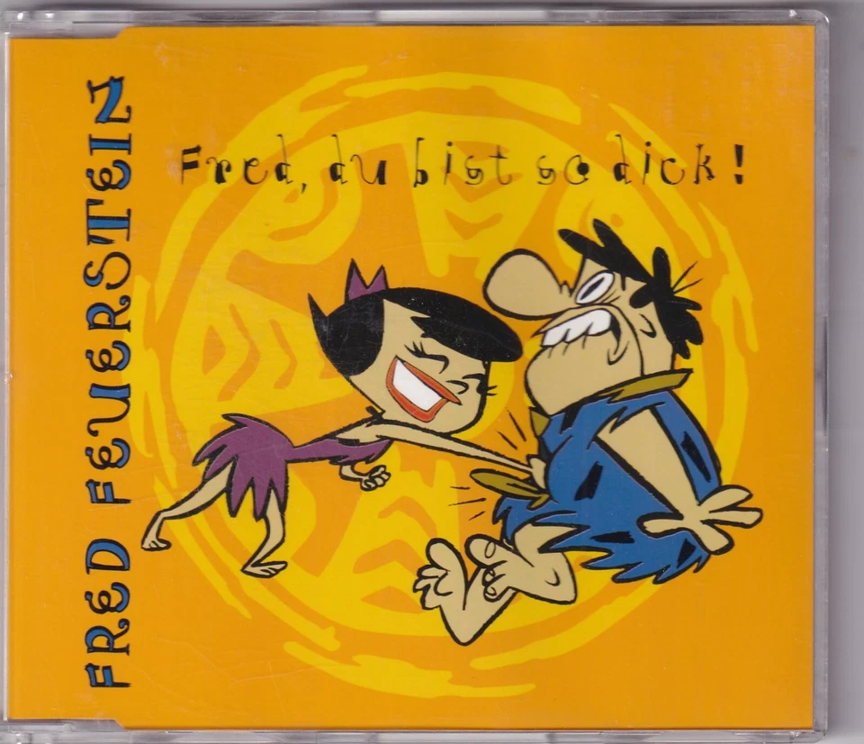Fred Feuerstein - Fred, du bist so dick - Maxi-CD -125- near mint - Bild 1 von 1