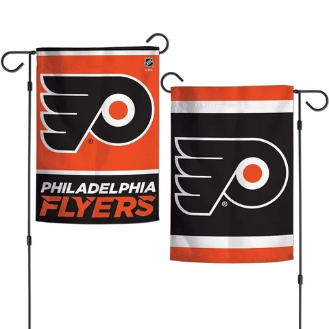 PHILADELPHIA FLYERS 12"X18" 2 SIDED GARDEN FLAG NEW WINCRAFT ππ Cover