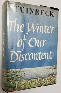 THE WINTER OF OUR DISCONTENT BY JOHN STEINBECK HARDCOVER FIRST EDITION 1961 - Foto 1 di 12
