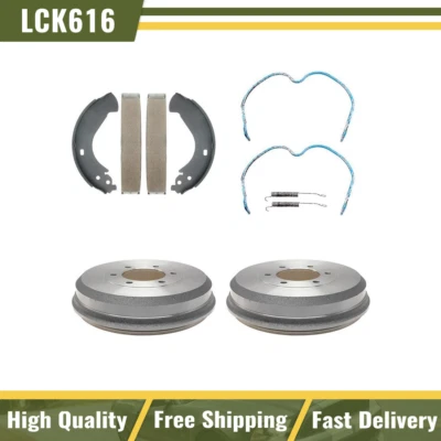 Tambores de freno traseros y zapatas de freno kit de resorte de hardware para Isuzu i-290 2007 2008 Foto 1 de 4