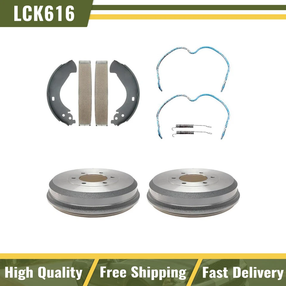 Tambores de freno traseros y zapatas de freno kit de resorte de hardware para Isuzu i-290 2007 2008 Foto 1 de 4