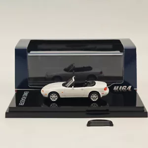 1/64 Hobby JAPAN Mazda EUNOS ROADSTER NA6CE WITH TONNEAU COVER White HJ642025AW - Picture 1 of 7