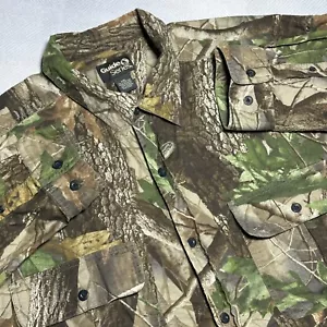 Guide Series Realtree Hardwood Camo Hunting Button Up Shirt Men’s Size 2XL - Picture 1 of 10