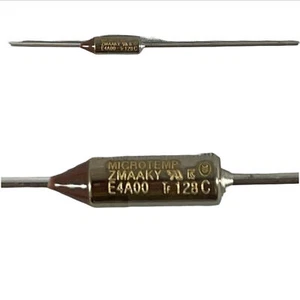 Fusibile temperatura fusibile termico Microtemp E4A00 MTS TF 128 C gradi E4A00128C - Foto 1 di 3