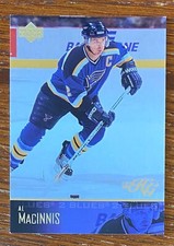 2003-04 UPPER DECK HOCKEY UD HG HIGH GLOSS AL MACINNIS CARD #164 SSP #'D 12/25